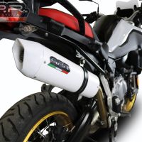 Escape compatível com Bmw F 800 Gs 2024-2025, Albus Evo4, Escape legal, homologado, silenciador com db killer removível e tubo de ligação específico 