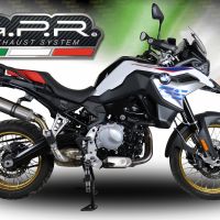 Escape compatível com Bmw F 850 Gs -Adventure 2018-2020, M3 Inox , Escape legal, homologado, silenciador com db killer removível e tubo de ligação específico 