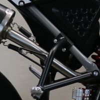Escape compatível com Fantic Motor XEF 125 2021-2024, M3 Inox , Escape legal, homologado, silenciador com db killer removível e tubo de ligação específico 