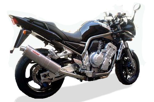 Escape compatível com Yamaha Fzs 1000 Fazer 2001-2005, Albus Ceramic, Escape legal, homologado, silenciador com db killer removível e tubo de ligação específico 