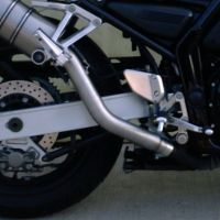 Escape compatível com Yamaha Fzs 600 Fazer 1998-2003, Furore Nero, Escape legal, homologado, silenciador com db killer removível e tubo de ligação específico 