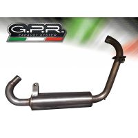 GPR escape compatível com F.B. Mondial Hps 300 2018-2019, Decatalizzatore, Sistema racing Sistema de tubo para eliminar o catalisador 