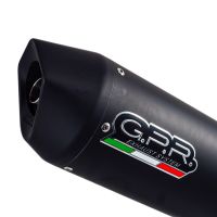 Escape compatível com Aprilia Dorsoduro 900 2017-2020, Furore Nero, Escapamento racing, duplo silencioso, com tubos de conexão, artigo sem homologação 