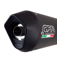 Escape compatível com Aprilia Dorsoduro 900 2017-2020, Furore Nero, Escapamento racing, duplo silencioso, com tubos de conexão, artigo sem homologação 