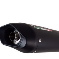 Escape compatível com Aprilia Dorsoduro 900 2017-2020, Furore Nero, Escapamento racing, duplo silencioso, com tubos de conexão, artigo sem homologação 