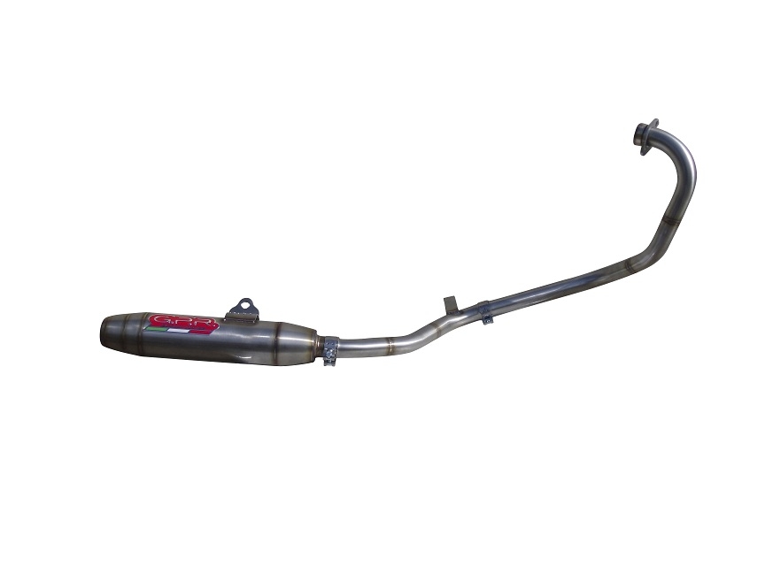 Escape compatível com Yamaha FZ 16 Byson 160 2010-2010, Deeptone Inox, Sistema homologado,legal, linha completa, incluindo db killer removível mais coletor 