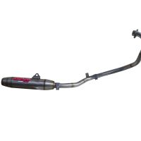 Escape compatível com Yamaha FZ 16 Byson 160 2010-2010, Deeptone Inox, Sistema homologado,legal, linha completa, incluindo db killer removível mais coletor 
