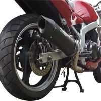 Escape compatível com Suzuki Gs 500 E - F 1989-2007, Furore Nero, Escape legal, homologado, silenciador com db killer removível e tubo de ligação específico 