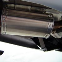 Escape compatível com Suzuki Gsr 600 2006-2011, Alluminio Ghost, Escape legal, homologado, silenciador com db killer removível e tubo de ligação específico 