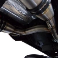 Escape compatível com Suzuki Gsr 600 2006-2011, Deeptone Inox, Par de silenciosos de escape homologadas, com db killer removível e tubos de ligação específicos 