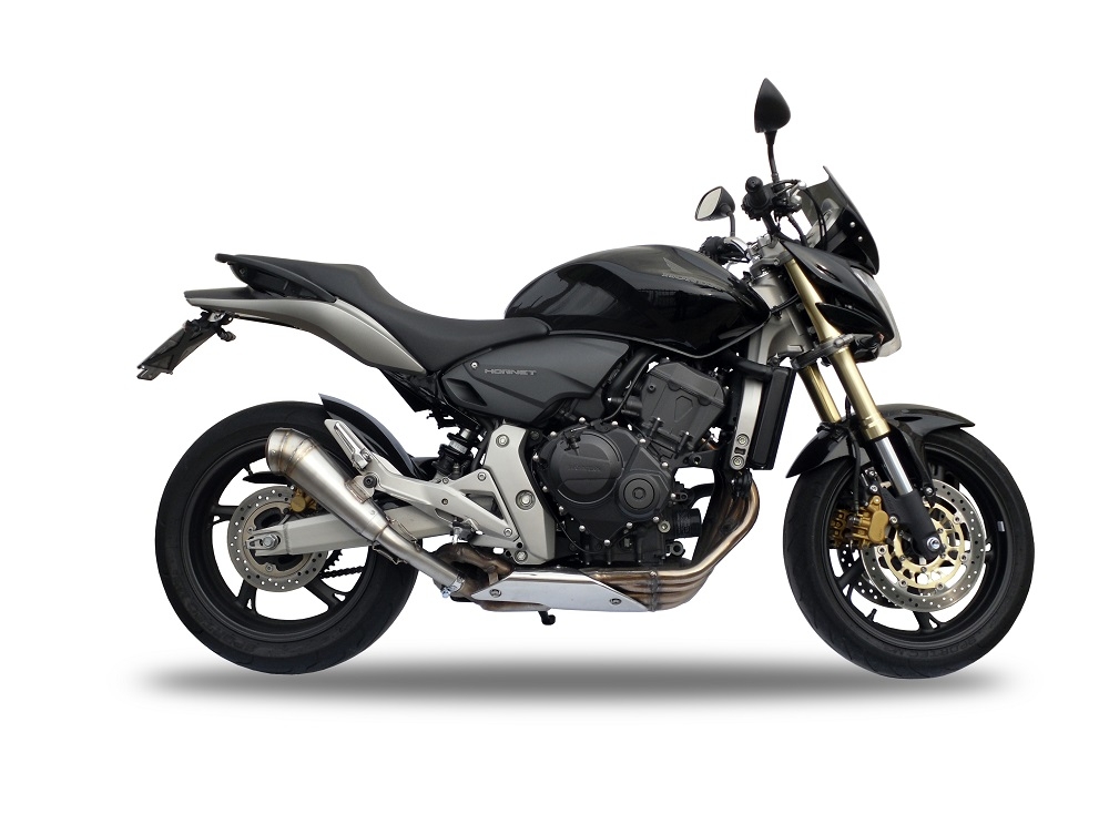 Escape compatível com Honda Hornet Cb 600 F 2007-2014, Powercone Evo, Escape legal, homologado, silenciador com db killer removível e tubo de ligação específico 