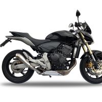 Escape compatível com Honda Hornet Cb 600 F 2007-2014, Powercone Evo, Escape legal, homologado, silenciador com db killer removível e tubo de ligação específico 