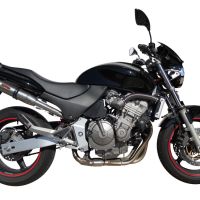 Escape compatível com Honda Hornet Cb 600 F 1998-2002, Deeptone Inox, Escape legal, homologado, silenciador com db killer removível e tubo de ligação específico 