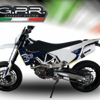 Escape compatível com Husqvarna Enduro 701 USA Market only 2021-2024, Albus Evo4, Escape homologado, legal para mercados NÃO europeus, incluindo tubo de ligação e db killer removível 