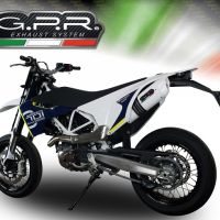 Escape compatível com Husqvarna Enduro 701 USA Market only 2021-2024, Albus Evo4, Escape homologado, legal para mercados NÃO europeus, incluindo tubo de ligação e db killer removível 