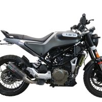 Escape compatível com Husqvarna Svartpilen 401 2021-2023, M3 Black Titanium, Escape legal, homologado, silenciador com db killer removível e tubo de ligação específico 