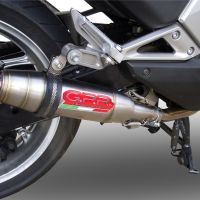Escape compatível com Honda Integra 750 2014-2015, Deeptone Inox, Escape legal, homologado, silenciador com db killer removível e tubo de ligação específico 
