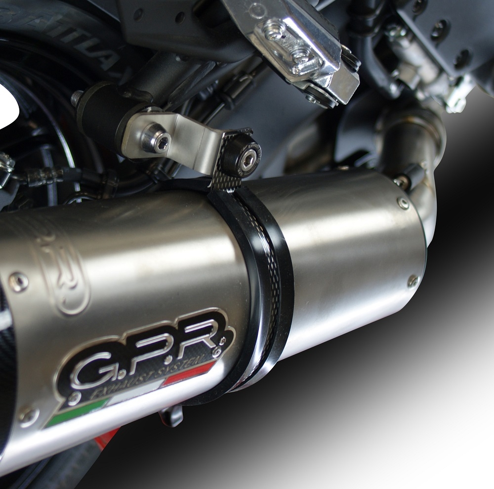 Escape compatível com Kawasaki Versys 1000 I.E. 2017-2018, Albus Evo4, Escape legal, homologado, silenciador com db killer removível e tubo de ligação específico 