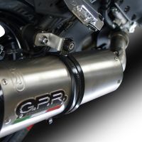 Escape compatível com Kawasaki Versys 1000 I.E. 2017-2018, Albus Evo4, Escape legal, homologado, silenciador com db killer removível e tubo de ligação específico 