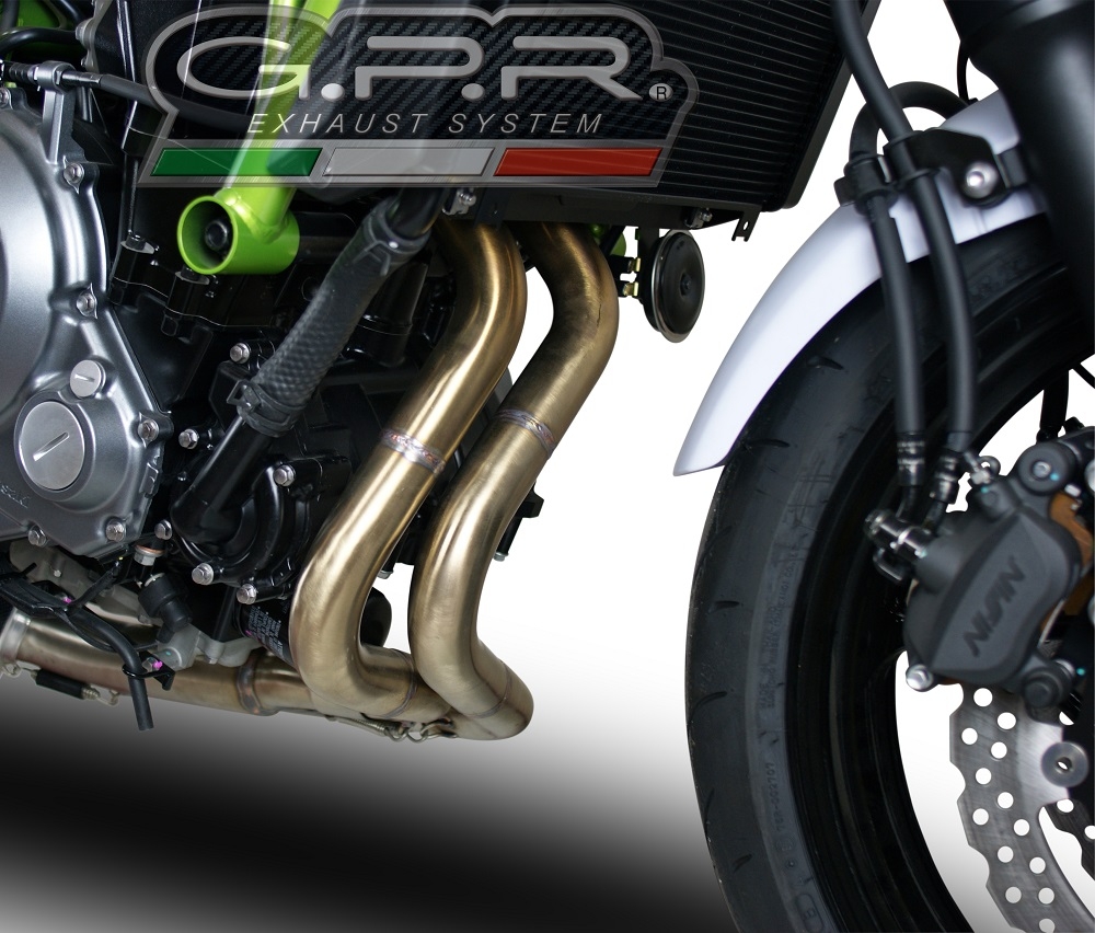 Escape compatível com Kawasaki Ninja 650 2017-2020, Powercone Evo, Escape completo, não legal para países da UE, com db killer removível 