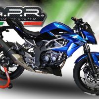 Escape compatível com Kawasaki Ninja 125 2019-2020, Furore Evo4 Nero, Escape legal, homologado, silenciador com db killer removível e tubo de ligação específico 
