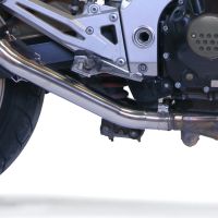 Escape compatível com Kawasaki Z1000 2003-2006, M3 Inox , Par de silenciosos de escape homologadas, com db killer removível e tubos de ligação específicos 