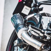 Escape compatível com Kawasaki Z 900 2017-2024, M3 Black Titanium, Escape legal, homologado, silenciador com db killer removível e tubo de ligação específico 