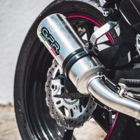 Escape compatível com Kawasaki Z 900 2017-2024, M3 Inox , Escape legal, homologado, silenciador com db killer removível e tubo de ligação específico 