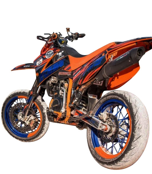 Escape compatível com Ktm EGS Adventure - LC4 1999-2003, Furore Nero, Escape legal, homologado, silenciador com db killer removível e tubo de ligação específico 