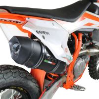 Escape compatível com Ktm SX-F 450 2016-2018, Furore Nero, Escape racing linha completa, silencioso mais coletor com dbkiller, não homologado 