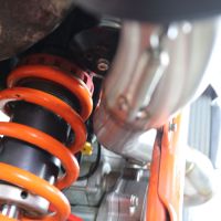 Escape compatível com Ktm SX-F 450 2016-2018, Furore Nero, Escape racing linha completa, silencioso mais coletor com dbkiller, não homologado 
