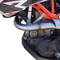 Escape compatível com Ktm Enduro 690 R 2007-2016, Albus Ceramic, Sistema homologado,legal, linha completa, incluindo db killer removível mais coletor 