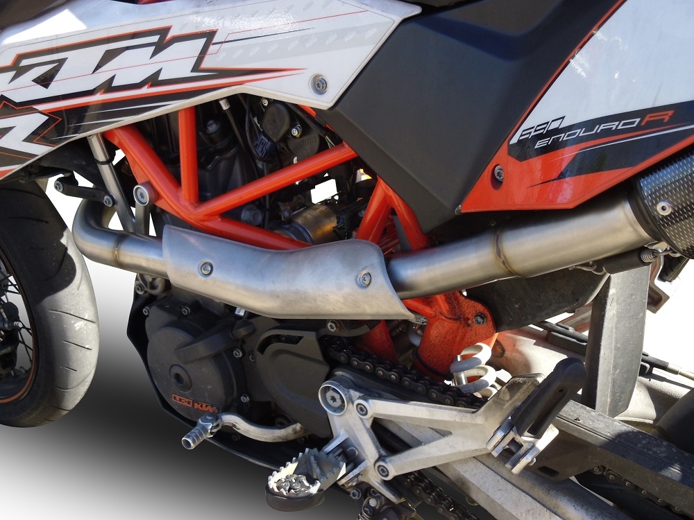 Escape compatível com Ktm Enduro 690 R 2007-2016, Albus Ceramic, Sistema homologado,legal, linha completa, incluindo db killer removível mais coletor 