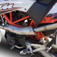 Escape compatível com Ktm Enduro 690 R 2007-2016, Albus Ceramic, Sistema homologado,legal, linha completa, incluindo db killer removível mais coletor 