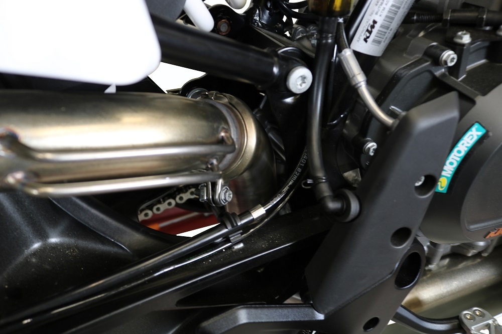 Escape compatível com Cf Moto 800 Mt Sport 2022-2024, Decatalizzatore, Sistema racing Sistema de tubo para eliminar o catalisador 