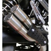 GPR escape compatível com F.B. Mondial Hps 300 2018-2019, F205, Escape Racing, linha completa, fornecido com coletor específico, artigo sem homologação 