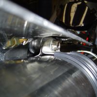 Escape compatível com Yamaha MT-01 2005-2011, Inox Tondo, Par de silenciosos de escape homologadas, com db killer removível e tubos de ligação específicos 