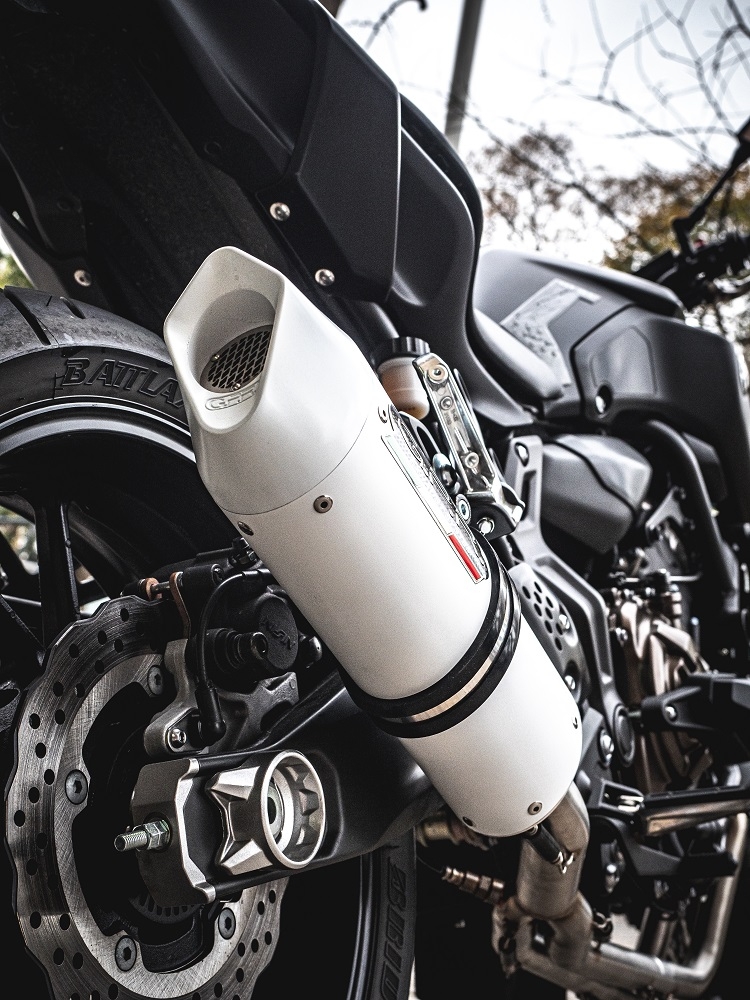 Escape compatível com Yamaha Mt-07 2014-2016, Albus Ceramic, Sistema homologado,legal, linha completa, incluindo db killer removível mais coletor 