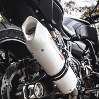 Escape compatível com Yamaha Mt-07 2014-2016, Albus Ceramic, Sistema homologado,legal, linha completa, incluindo db killer removível mais coletor 