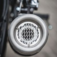 Escape compatível com Yamaha Tracer 700 2016-2019, M3 Black Titanium, Escape completo, não legal para países da UE, com db killer removível 