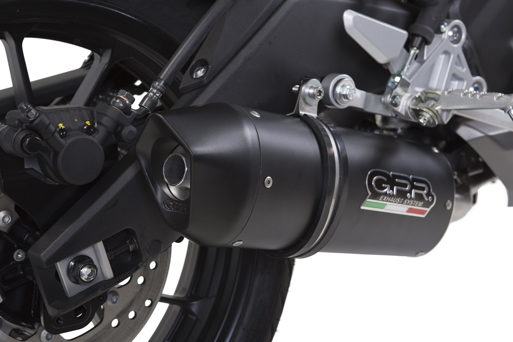 Escape compatível com Yamaha Mt 125 2017-2019, Furore Nero, Escape homologado, legal para mercados NÃO europeus, incluindo tubo de ligação e db killer removível 