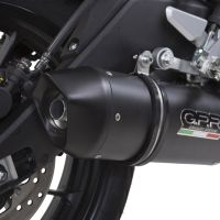 Escape compatível com Yamaha Mt 125 2017-2019, Furore Nero, Escape homologado, legal para mercados NÃO europeus, incluindo tubo de ligação e db killer removível 
