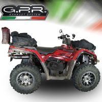 Escape compatível com Can Am Can Am 400 2005-2011, Deeptone Atv, Sistema homologado,legal, linha completa, incluindo db killer removível mais coletor 