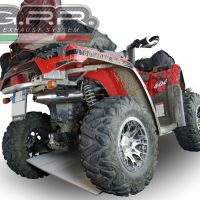 Escape compatível com Can Am Can Am 400 2005-2011, Deeptone Atv, Sistema homologado,legal, linha completa, incluindo db killer removível mais coletor 