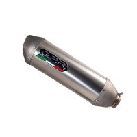 GPR escape compatível com Ktm SX-F 450 2016-2018, Pentacross Inox, Escape racing linha completa, silencioso mais coletor com dbkiller, não homologado 