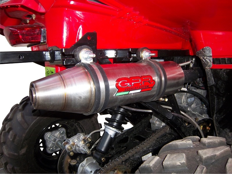 Escape compatível com Polaris Scrambler 500 2001-2012, Deeptone Atv, Sistema homologado,legal, linha completa, incluindo db killer removível mais coletor 