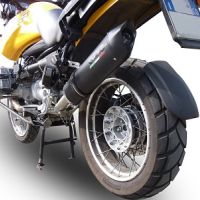 Escape compatível com Bmw R 1150 Gs -Adventure 1999-2004, Furore Nero, Escape legal, homologado, silenciador com db killer removível e tubo de ligação específico 