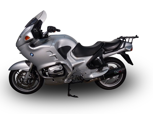 Escape compatível com Bmw R 1150 Rt 2000-2006, Furore Nero, Escape legal, homologado, silenciador com db killer removível e tubo de ligação específico 