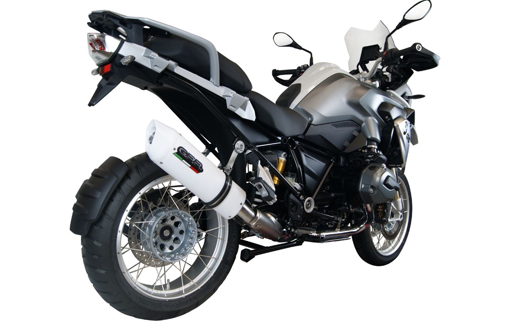 Escape compatível com Bmw R 1200 Gs -Adventure 2013-2016, Albus Ceramic, Escape legal, homologado, silenciador com db killer removível e tubo de ligação específico 