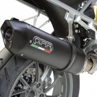 Escape compatível com Bmw R 1200 Gs -Adventure 2014-2016, Furore Nero, Escape legal, homologado, silenciador com db killer removível e tubo de ligação específico 